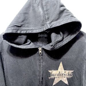 FREDERICK’S OF HOLLYWOOD BLACK HOODIE SZ XL